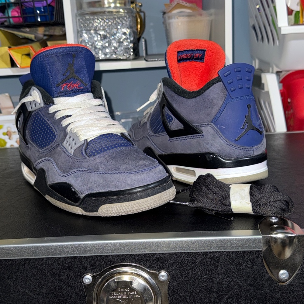 Air Jordan 4 Retro - Winterized Loyal Blue Mens9